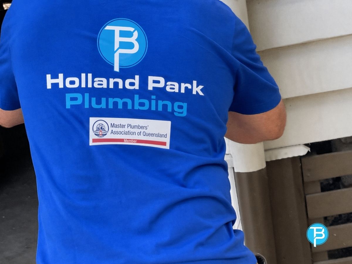 TBP Holland Park Plumbing — licensed plumber on the job