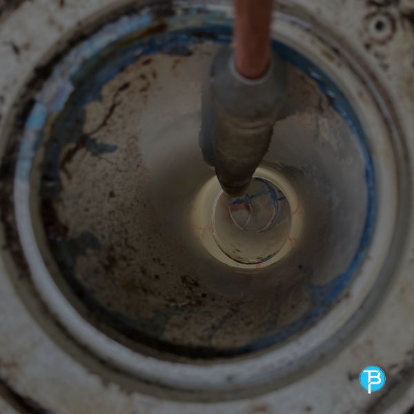 Blocked drain high-pressure jetting